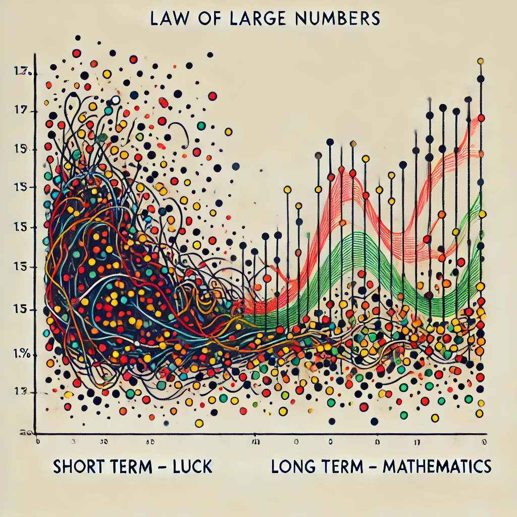 Volume nas Apostas: A Mágica da Lei dos Grandes Números (LGN)
